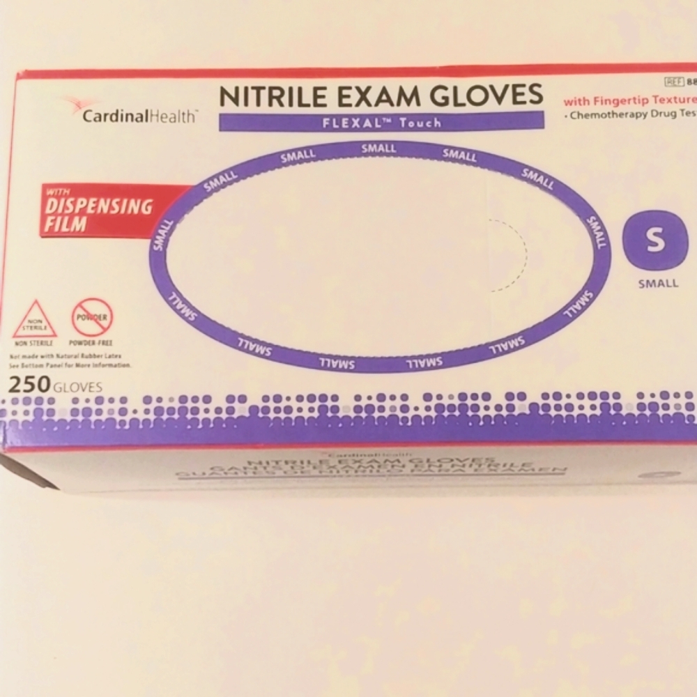 Nitrile Exam Gloves - Small 250 Gloves